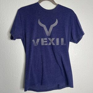 VEXIL Blue and Grey Graphic Shirt Size Small